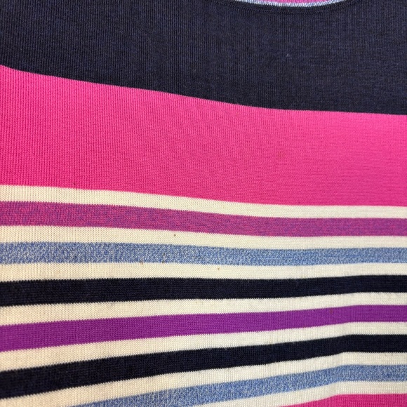 Escada Stripe Wool/Cashmere Blend Sweater Set Size 46 (XXL) - Picture 10 of 14